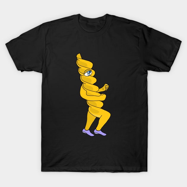 Running Noodles T-Shirt by DiegoCarvalho